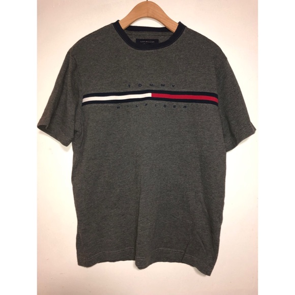 Tommy Hilfiger Other - Tommy Hilfiger Flag Logo Spell Out Crewneck Shirt